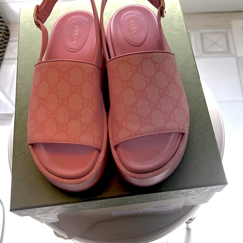 2024 Gucci Angelina platform sandals